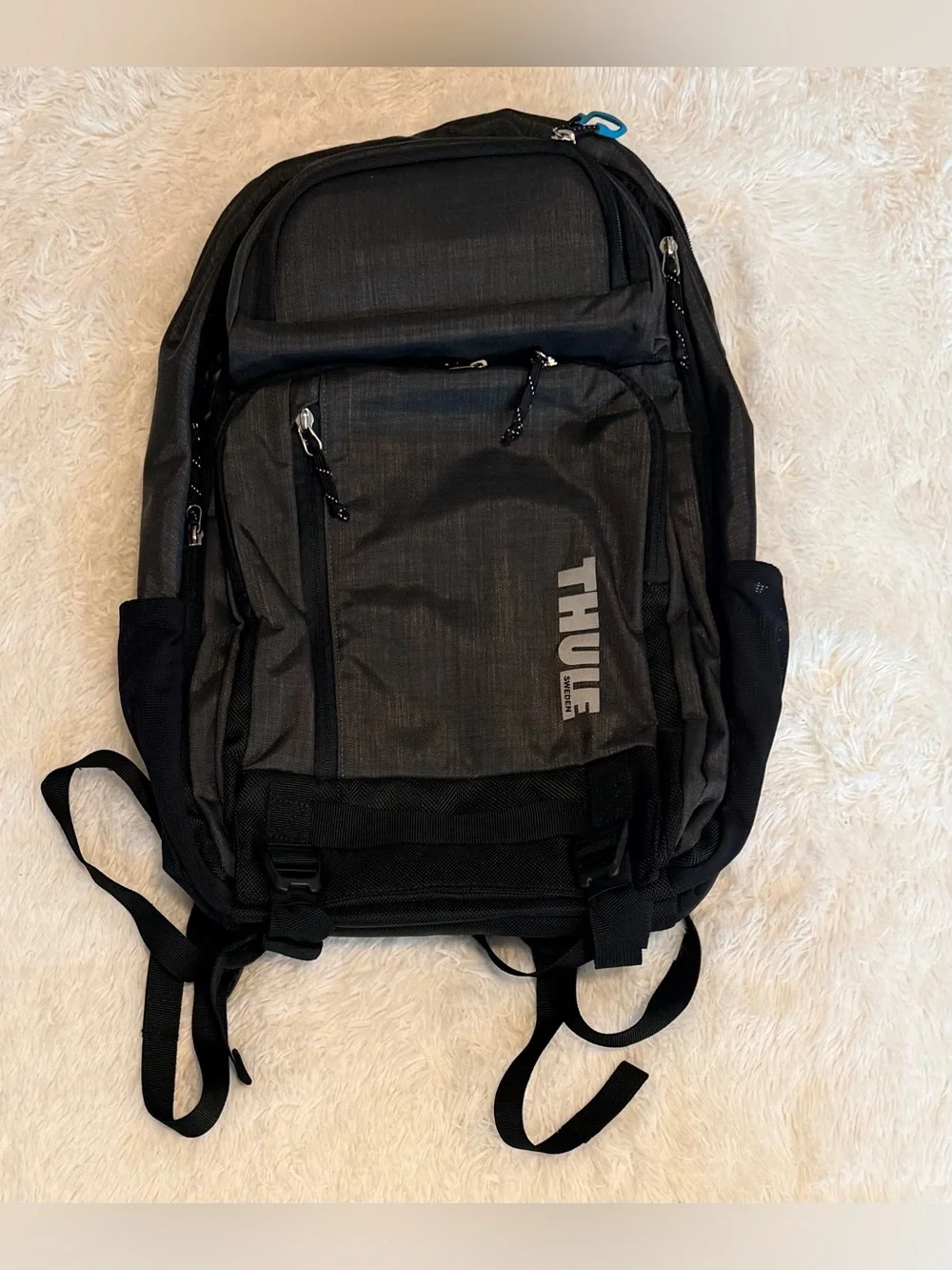 Thule Strävan 15" Tech Laptop Backpack - Dark Shadow Gray/Black - Picture 1 of 12